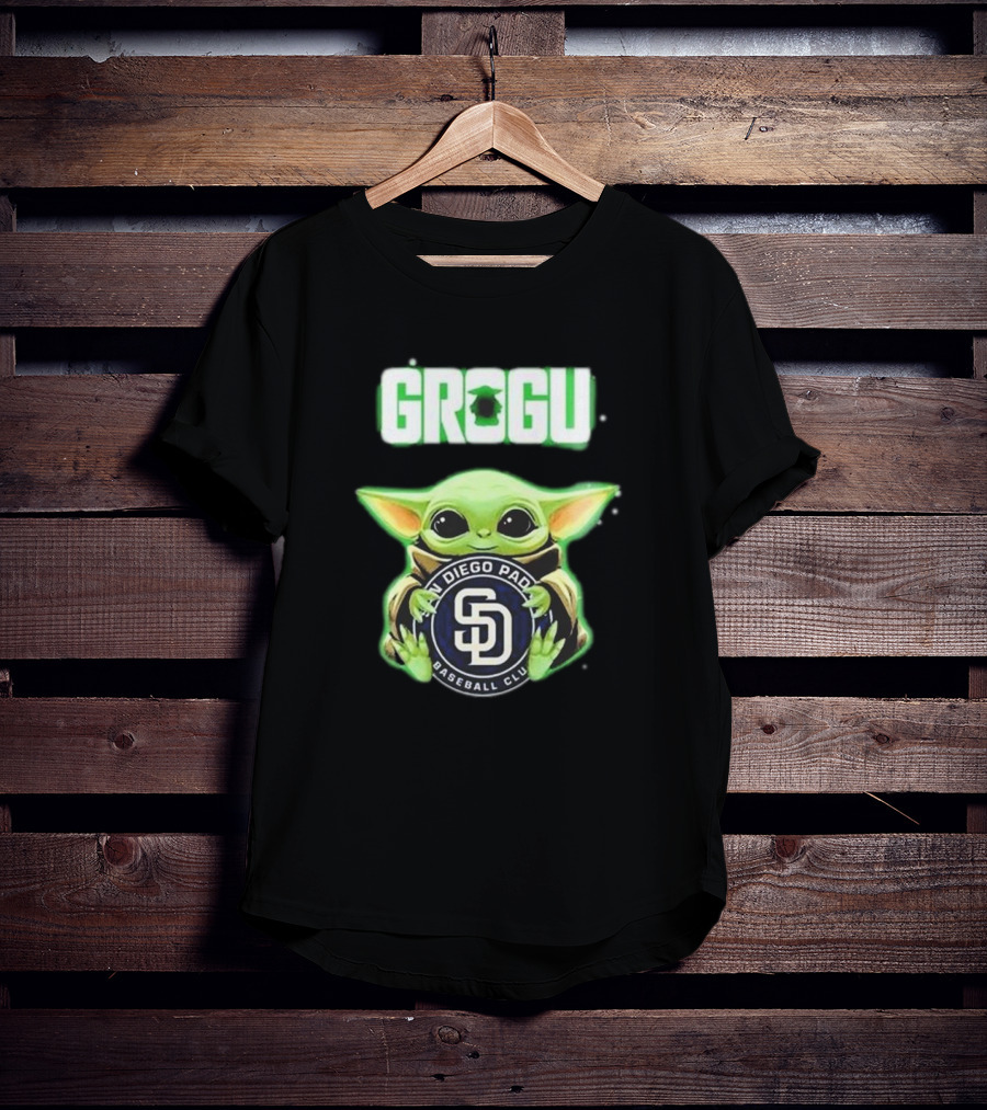 San Diego Padres Baseball Club Grogu 2025 T-Shirt