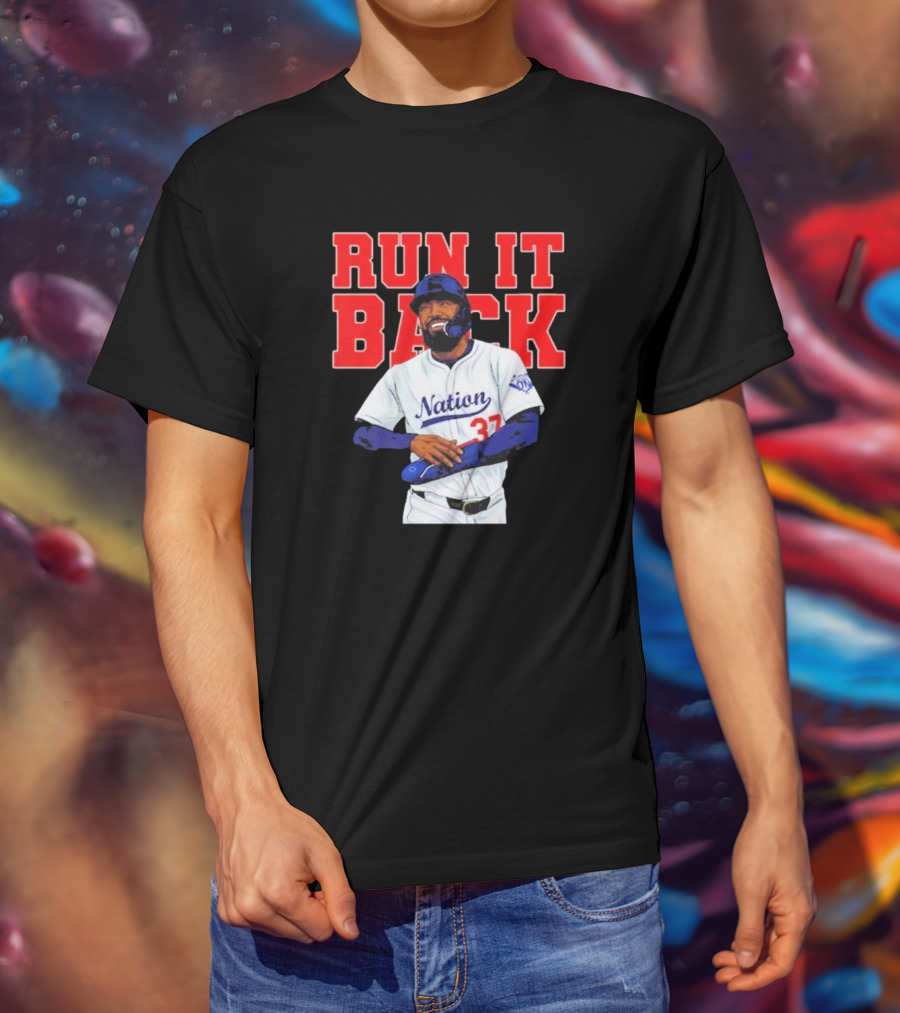 Run It Back Teoscar Hernández Nation 37 T-Shirt