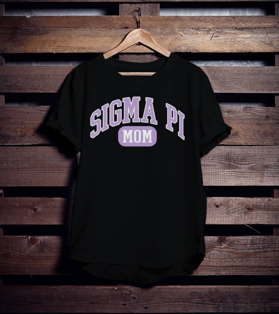 Sigma Pi Mom Collegiate Greek Letters T-Shirt