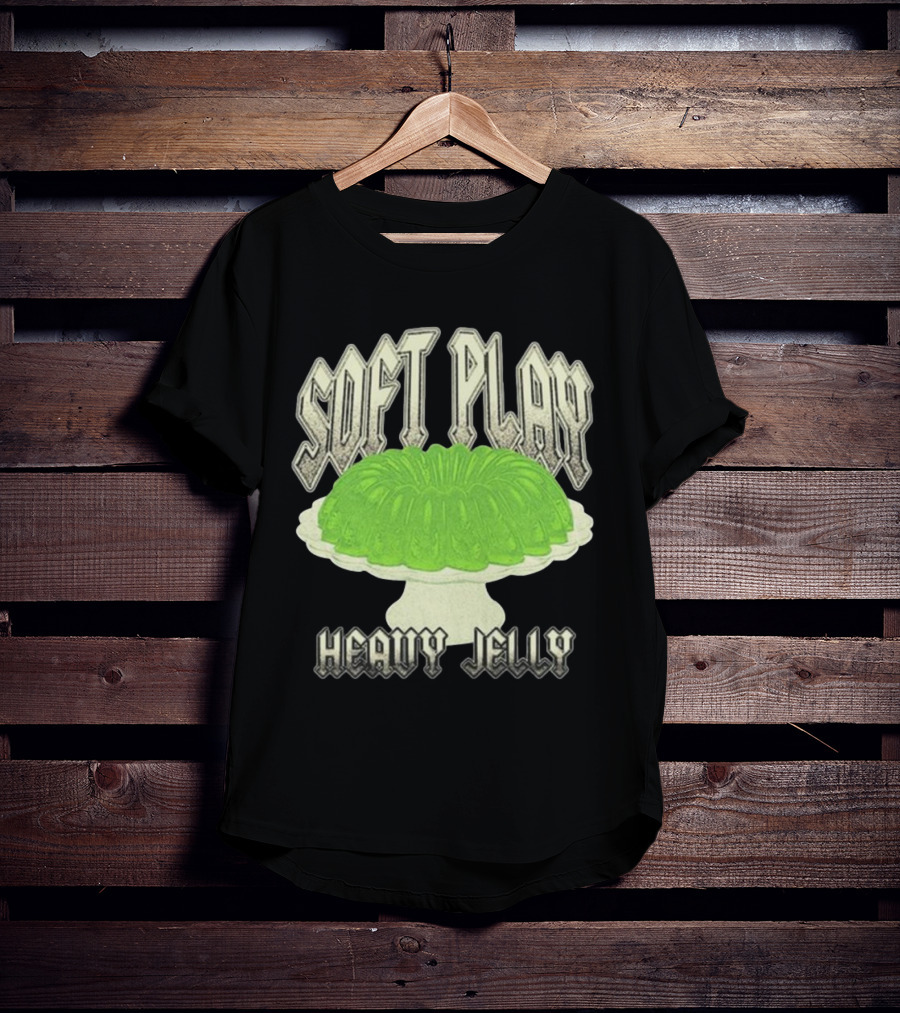 Soft Play Heavy Jelly Vintage Style Dessert Graphic T-Shirt