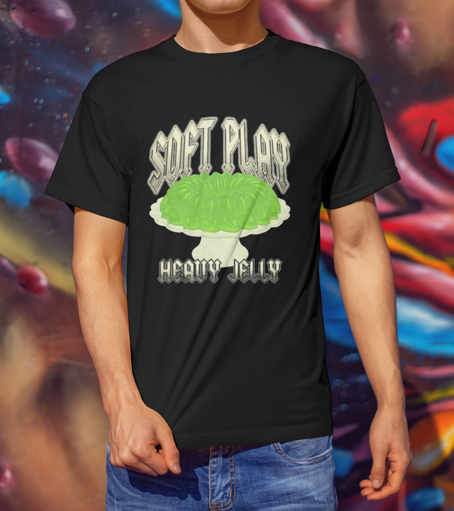 Soft Play Heavy Jelly Vintage Style Dessert Graphic T-Shirt