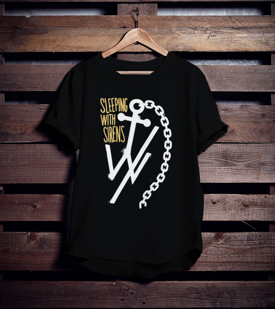 Sleeping With Sirens Anchor Chain Apparel T-Shirt