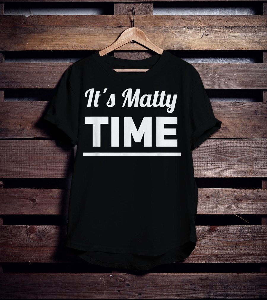 It's Matty Time 1975 Band T-Shirt