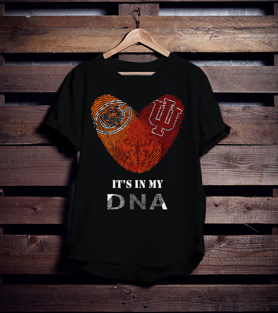 It's In My Dna Bears Hoosiers T-Shirt