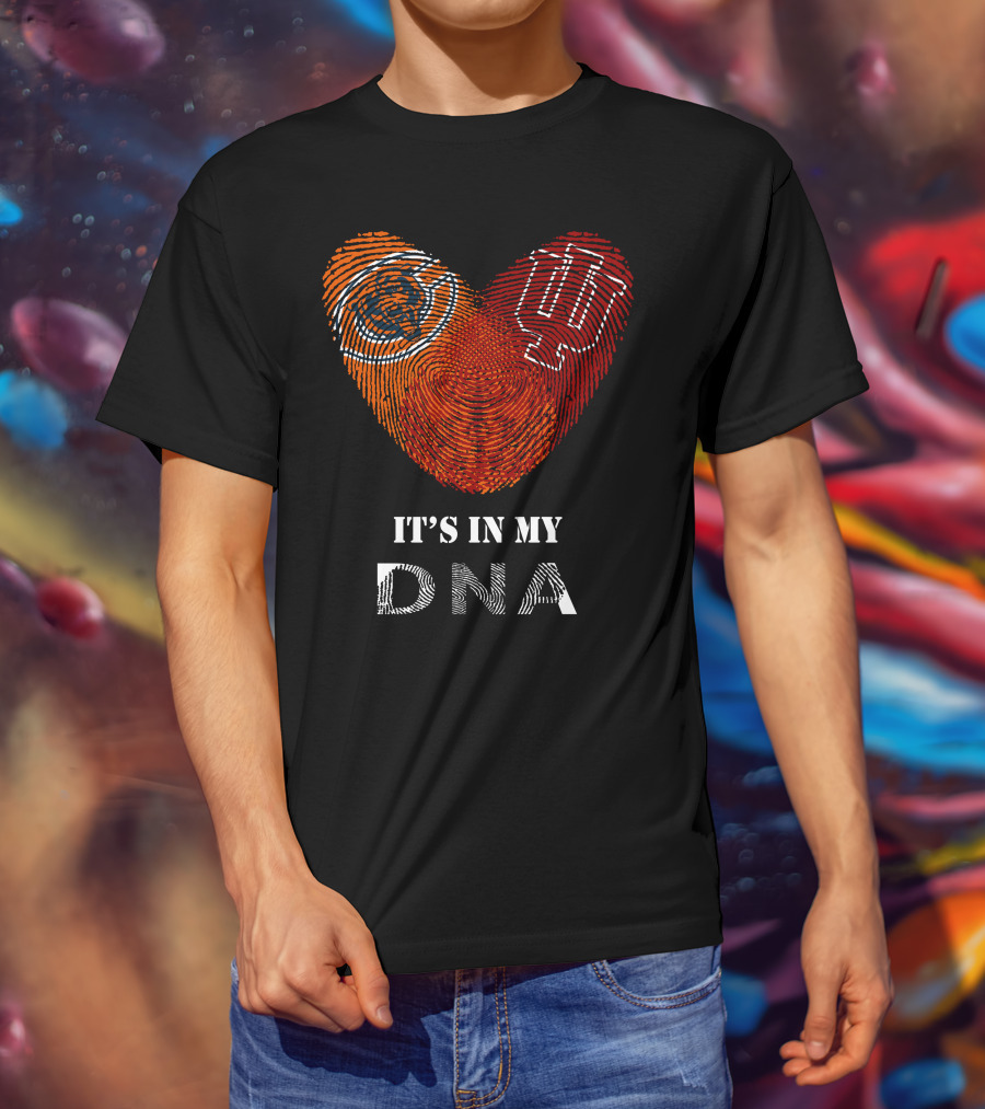 It's In My Dna Bears Hoosiers T-Shirt