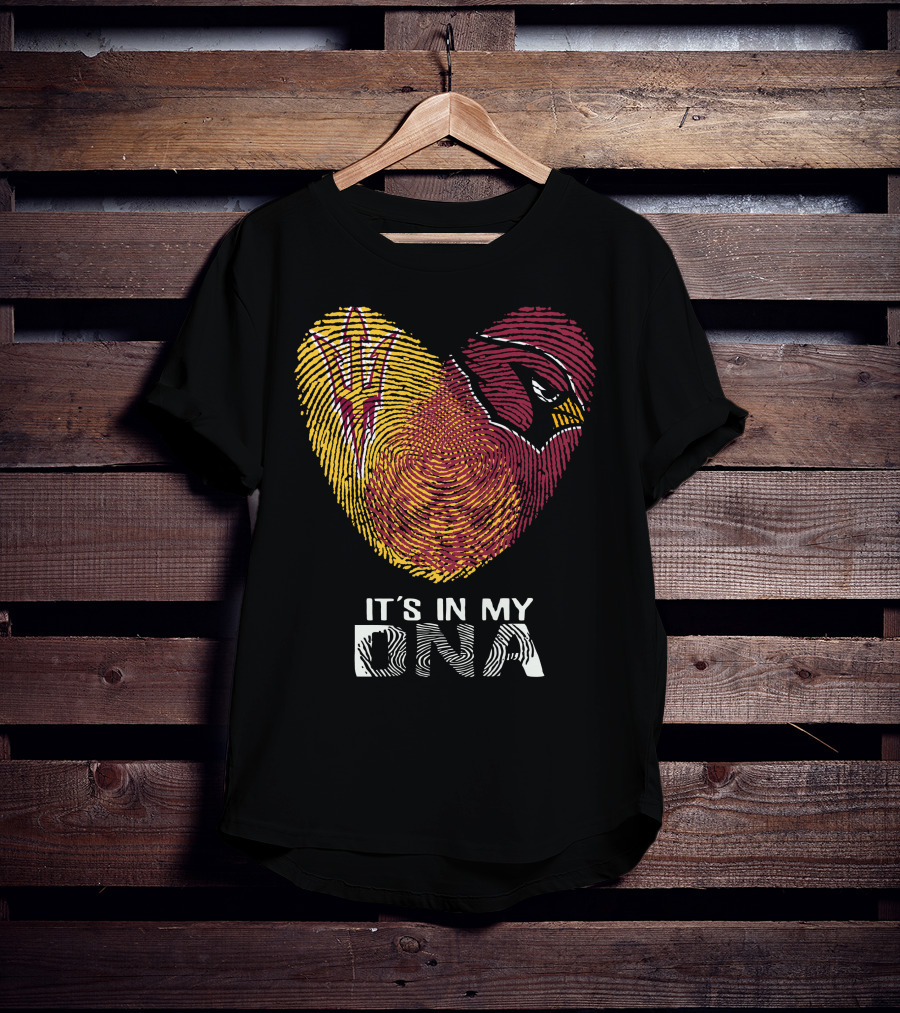 Cardinals Arizona State Sun Devils It's In My DNA T-Shirt