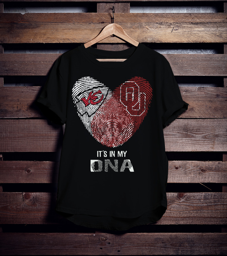 Chiefs Oklahoma Sooners It's In My DNA T-Shirt