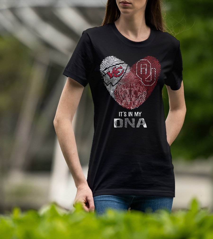 Chiefs Oklahoma Sooners It's In My DNA T-Shirt