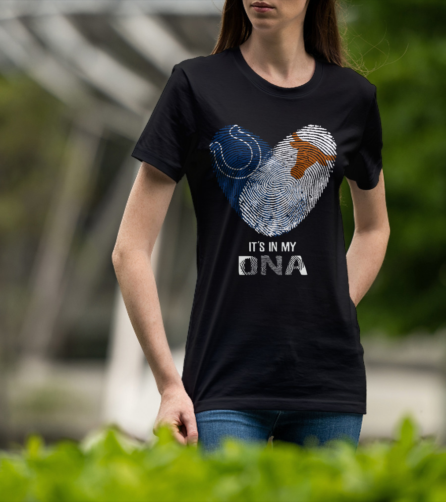 Colts Longhorns It's In My DNA T-Shirt
