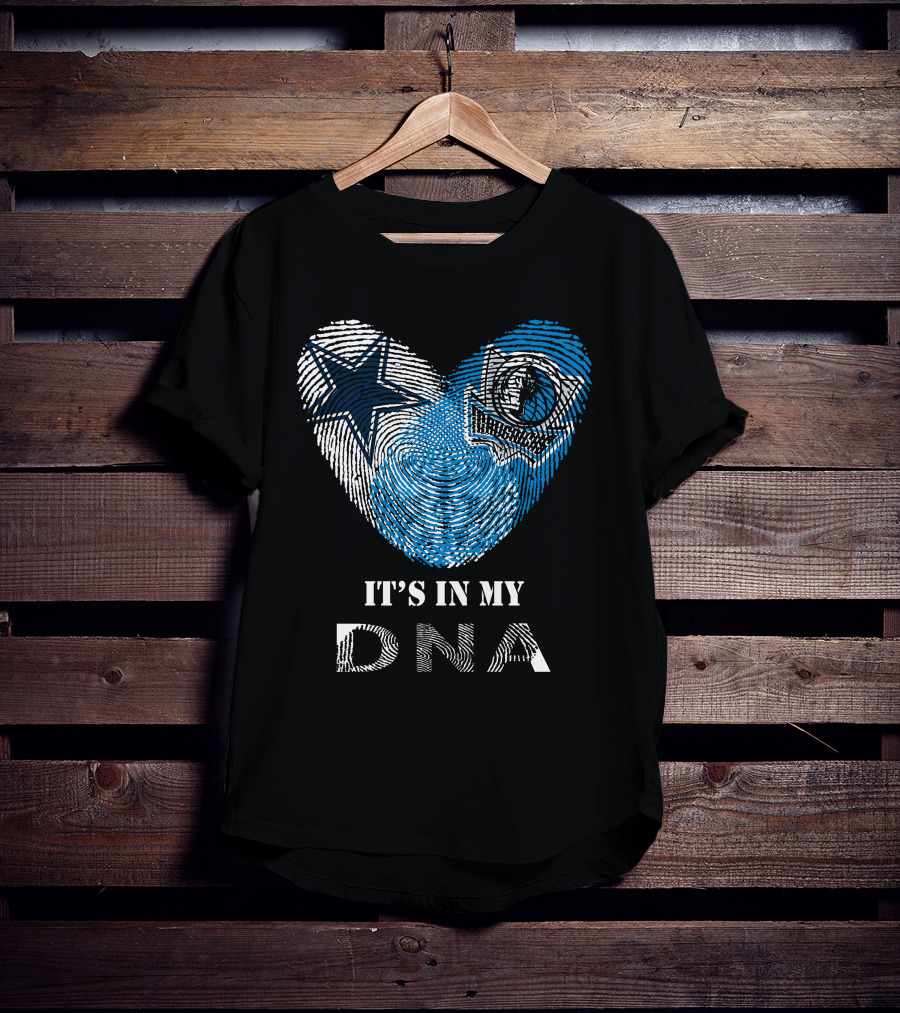 Cowboys Mavericks It's In My Dna T-Shirt