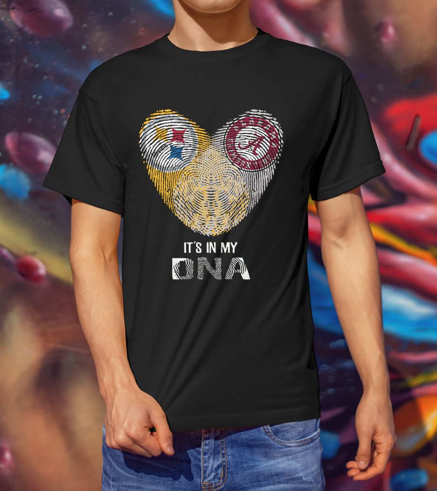Steelers Roll Tide It's In My DNA T-Shirt