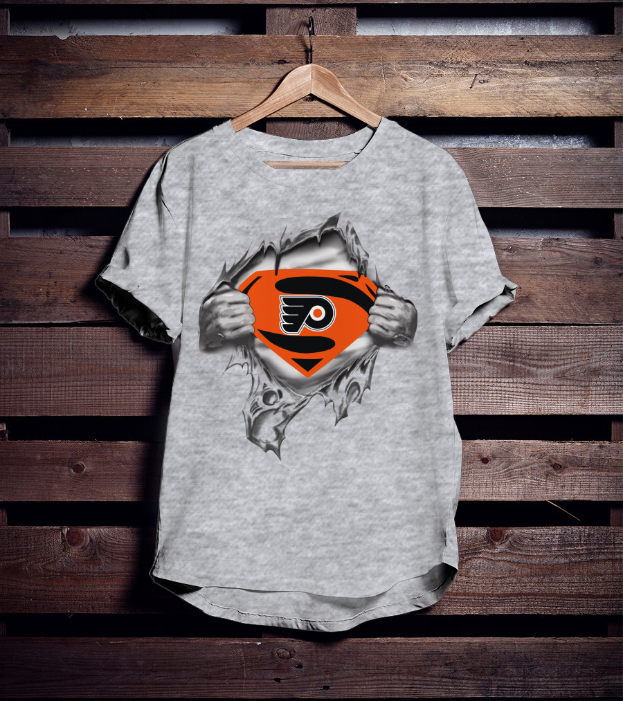 Philadelphia Flyers Superman T-Shirt