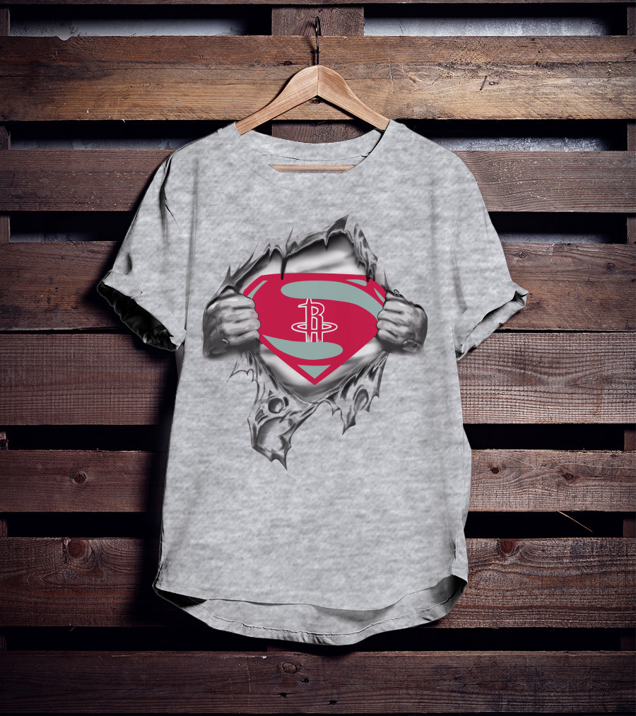 Houston Rockets Superman T-Shirt