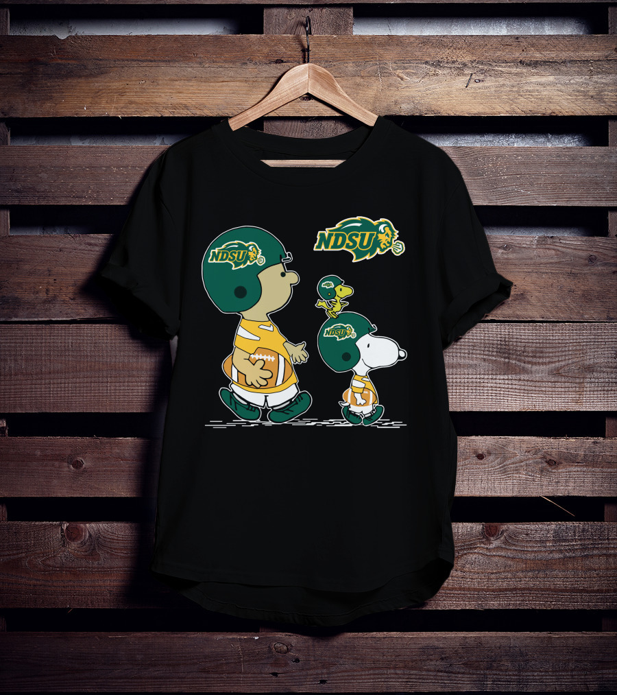 NDSU Peanut Characters Football Team Spirit T-Shirt