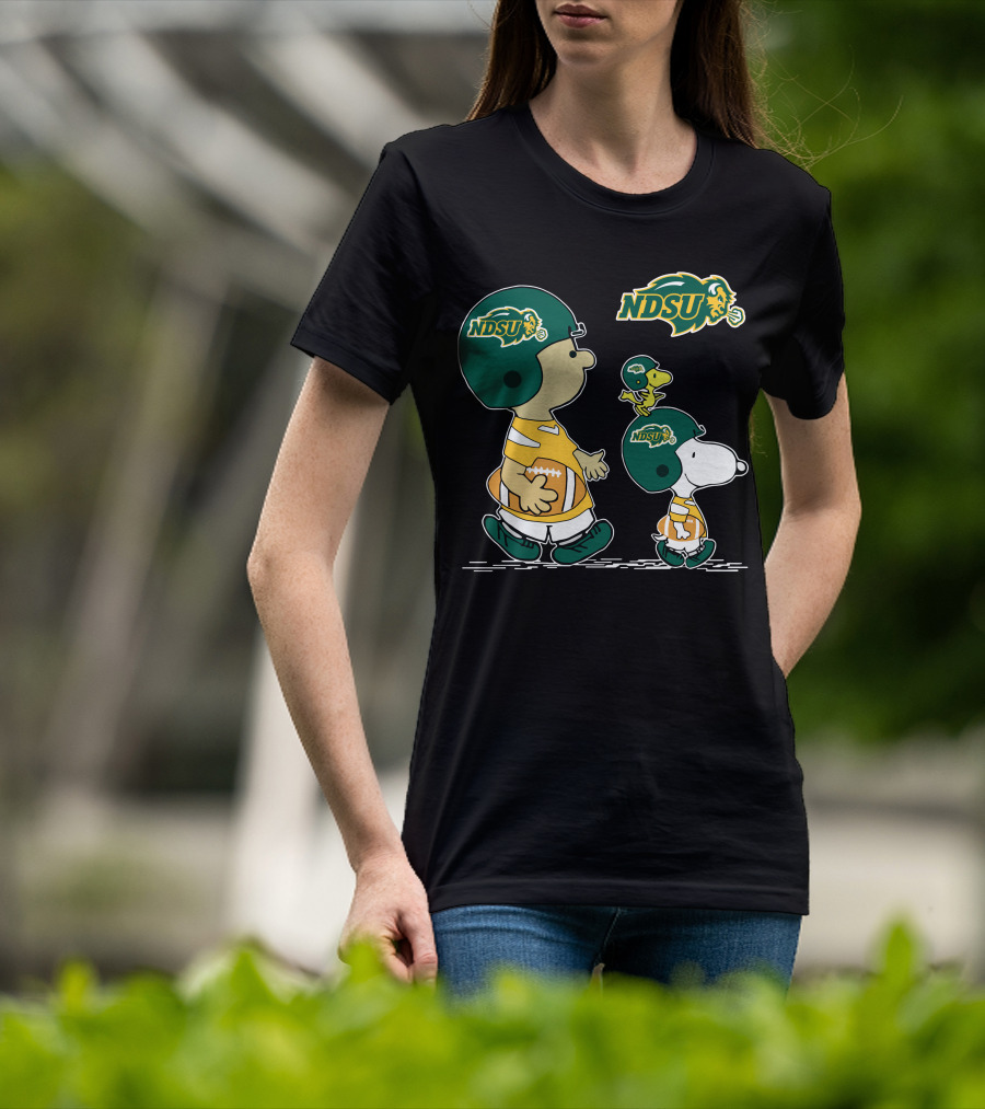 NDSU Peanut Characters Football Team Spirit T-Shirt