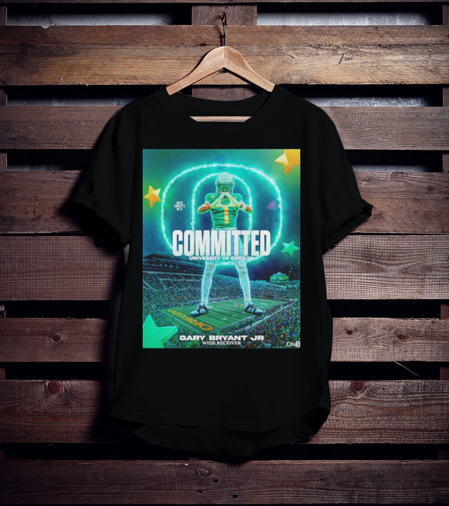 COMMITTED Gary Bryant Jr University Of Oregon Wide Receiver T-Shirt