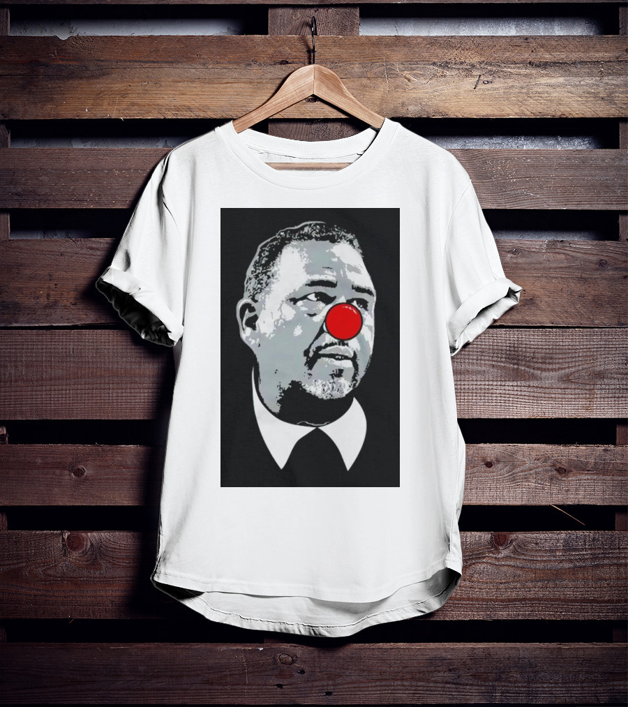 Ed Cooley Clown Red Nose Caricature T-Shirt