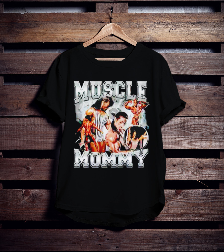 Muscle Mommy Bodybuilding Strong Female Athlete T-Shirt