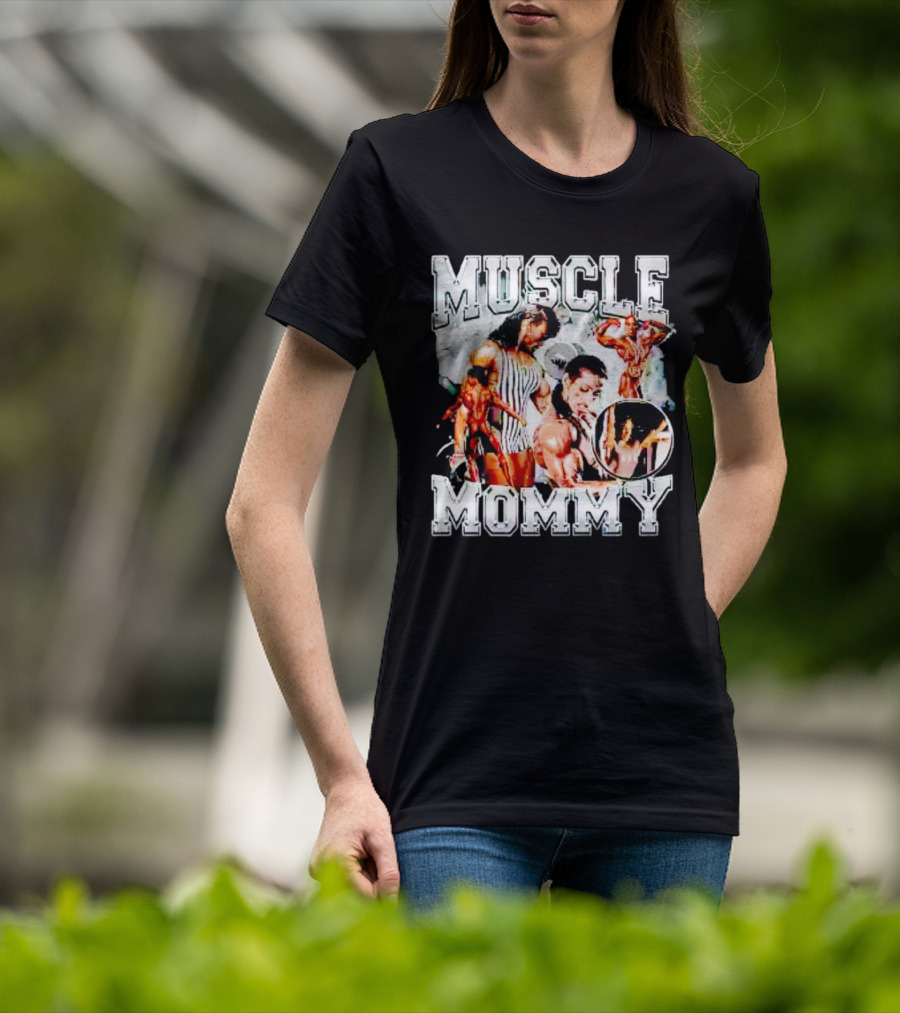 Muscle Mommy Bodybuilding Strong Female Athlete T-Shirt