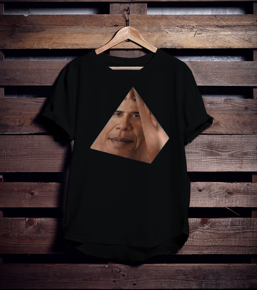 Obama Obamium Pyramid Face T-Shirt