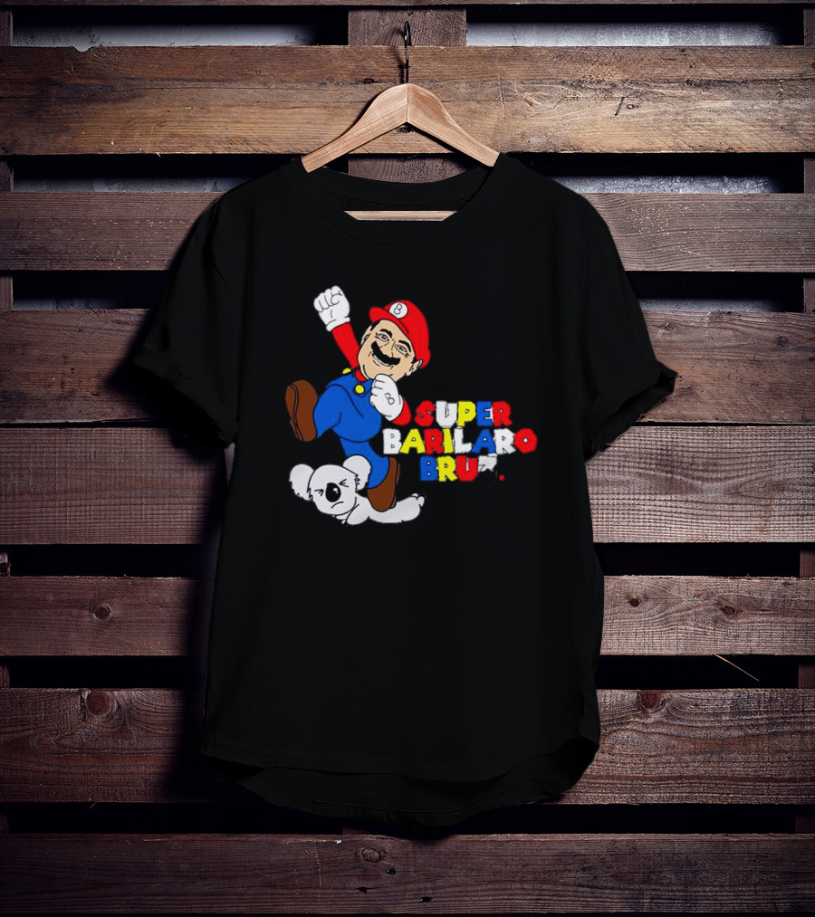 Super Barilaro Bruz Mario Parody Koala T-Shirt