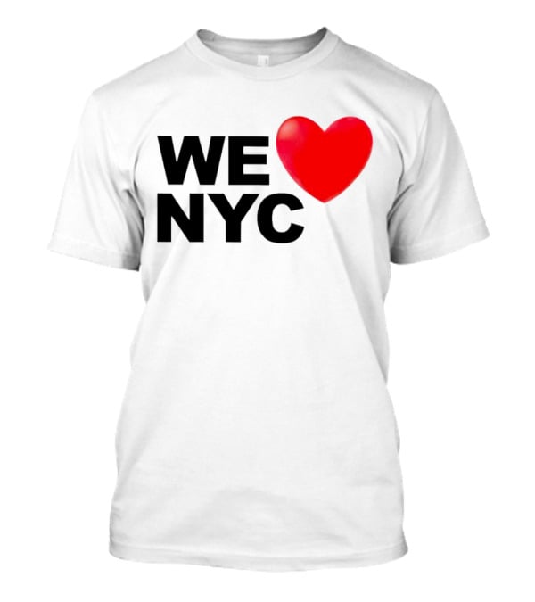 WE Heart NYC Red Love T-Shirt