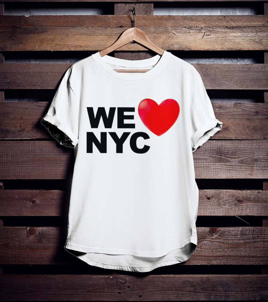 WE Heart NYC Red Love T-Shirt