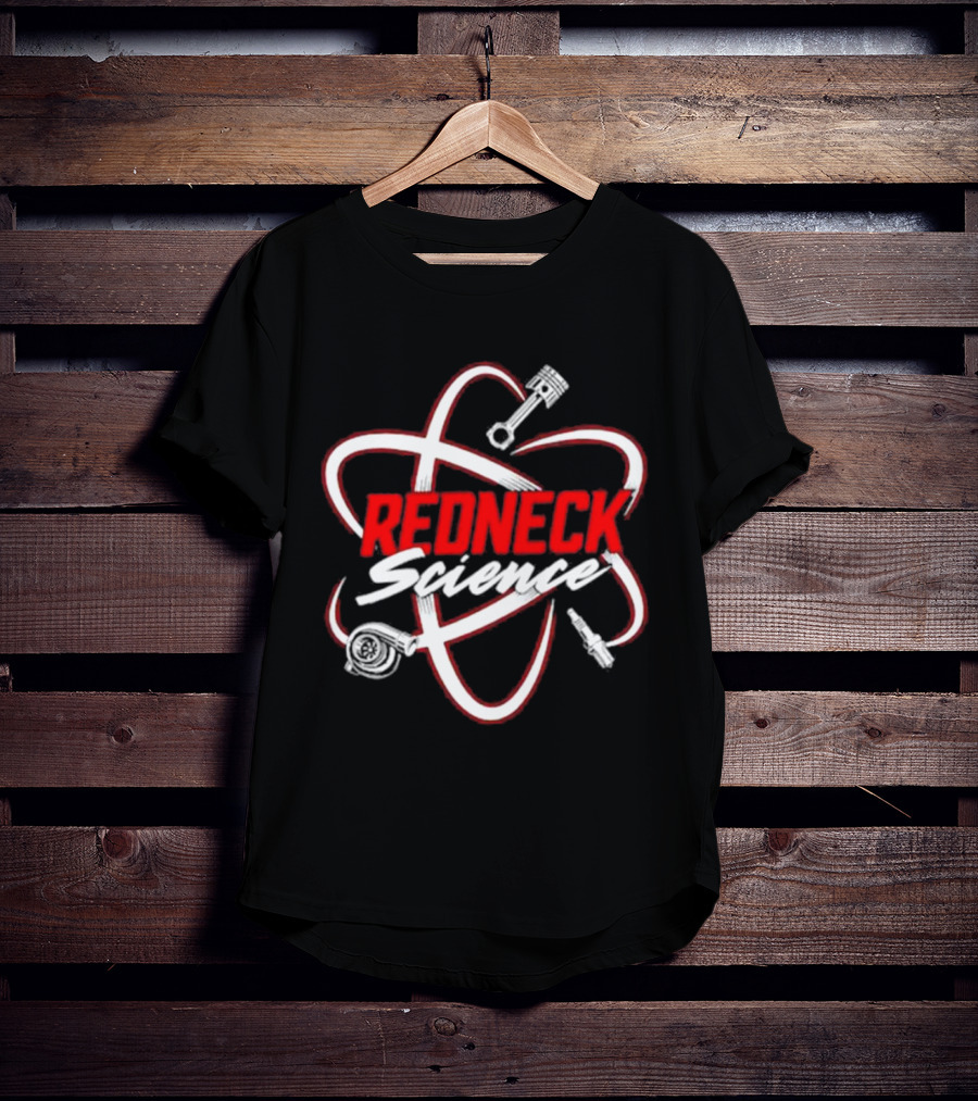 Westen Champlin Redneck Science Iconic Car Parts T-Shirt