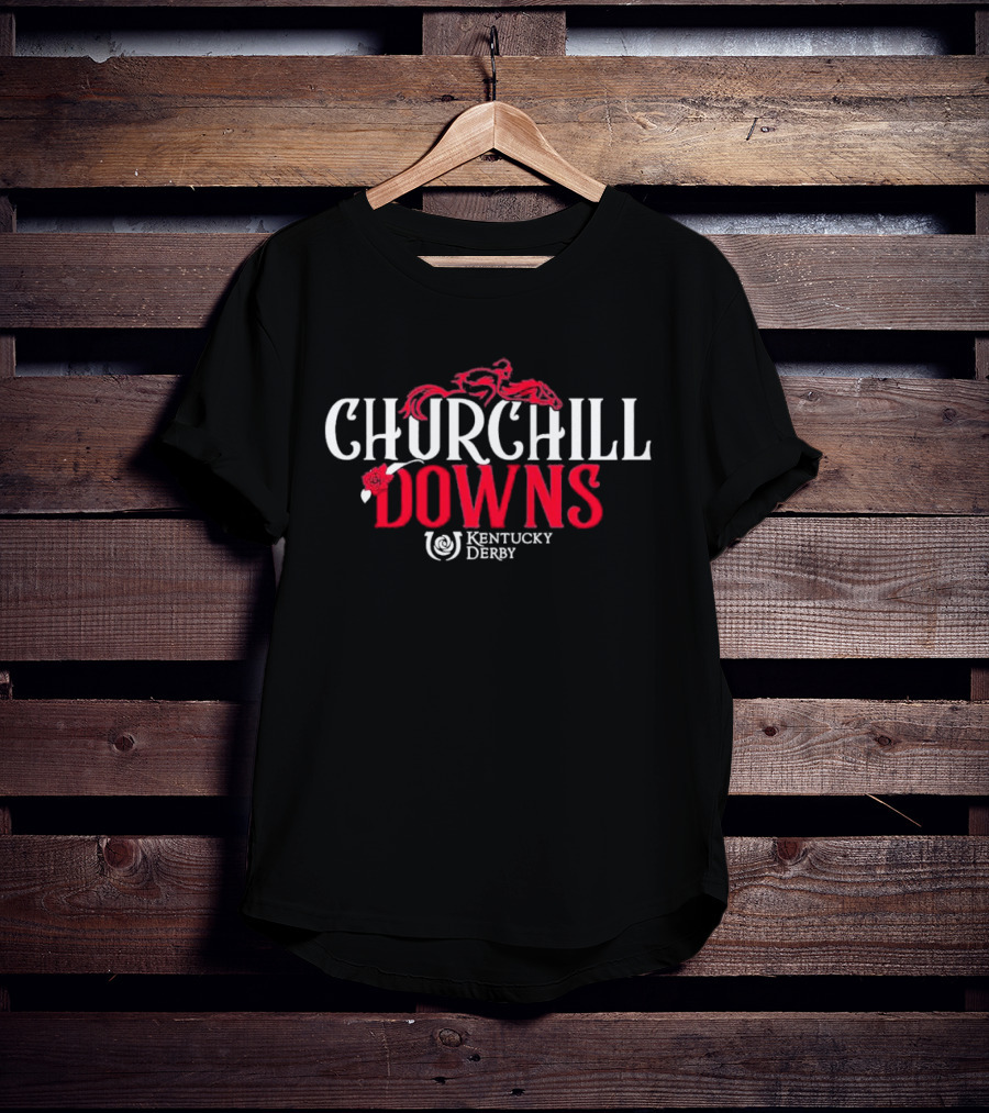 Churchill Downs Horse Racing Kentucky Derby T-Shirt