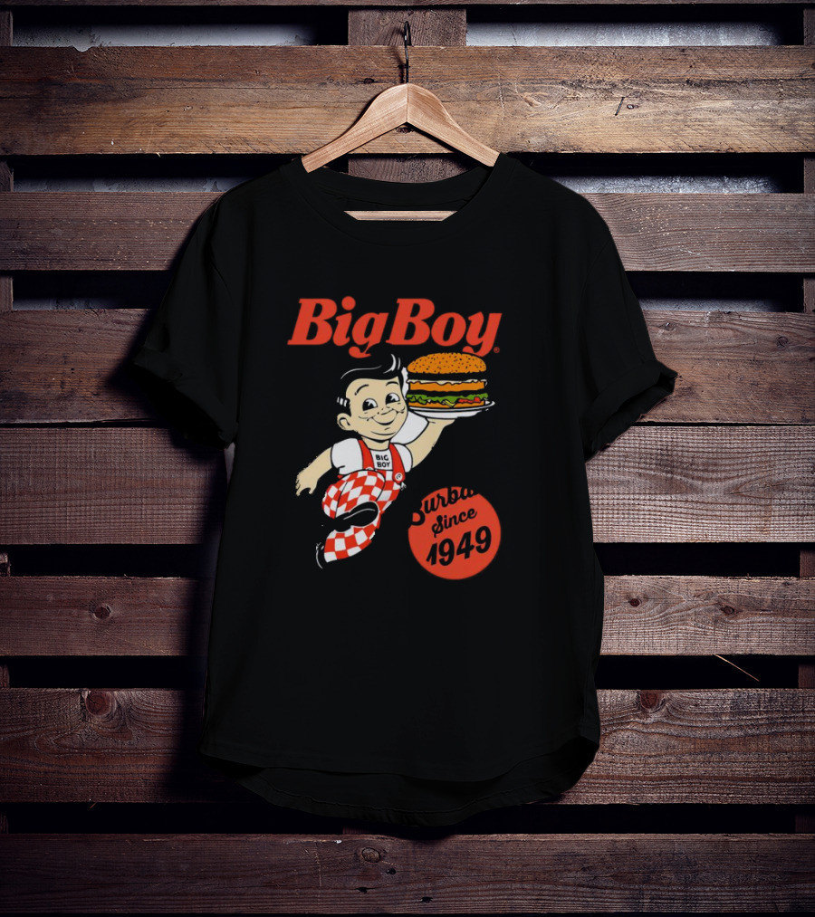 Big Boy Burbank Since 1949 Burger T-Shirt
