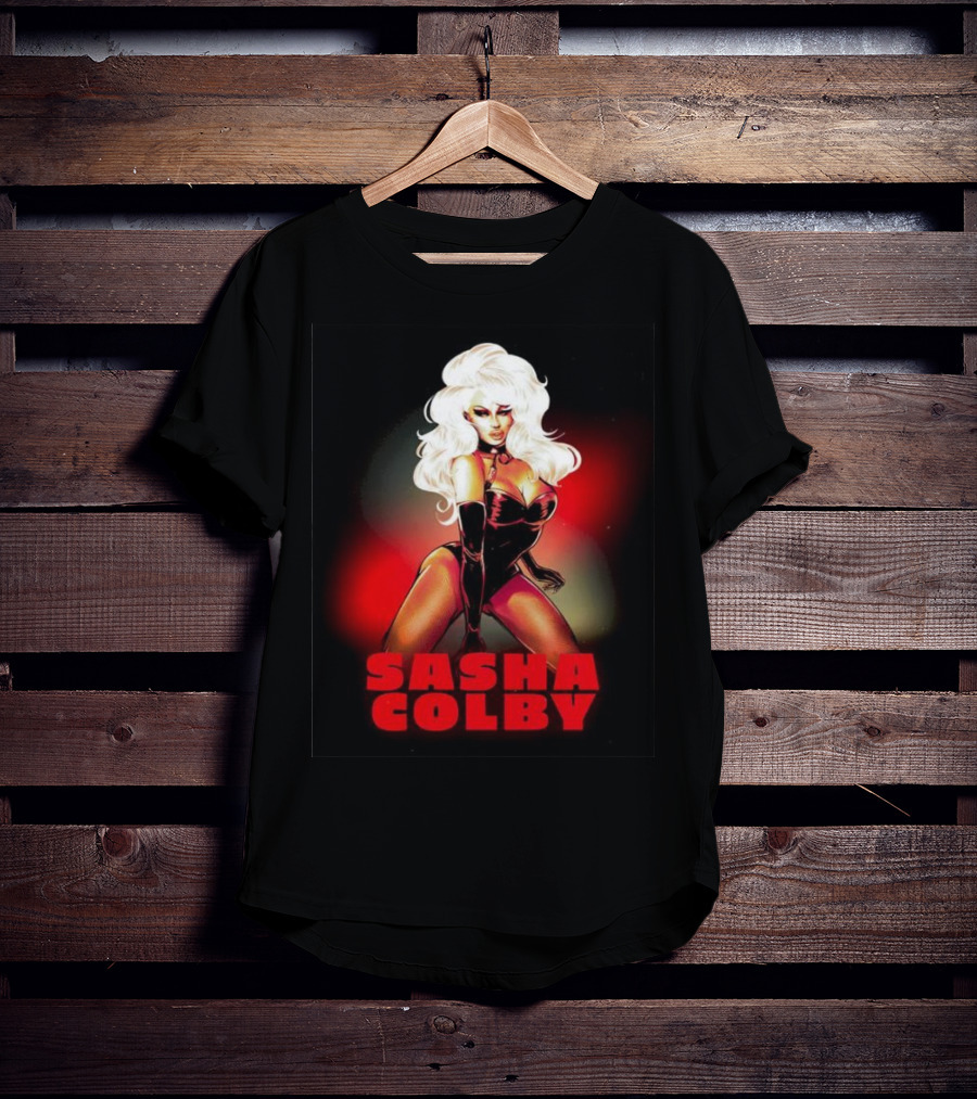Sasha Colby Retro Pin-Up T-Shirt