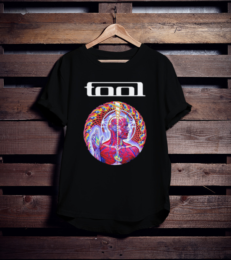 Tool Lateralus Album Artwork Psychedelic Anatomy T-Shirt