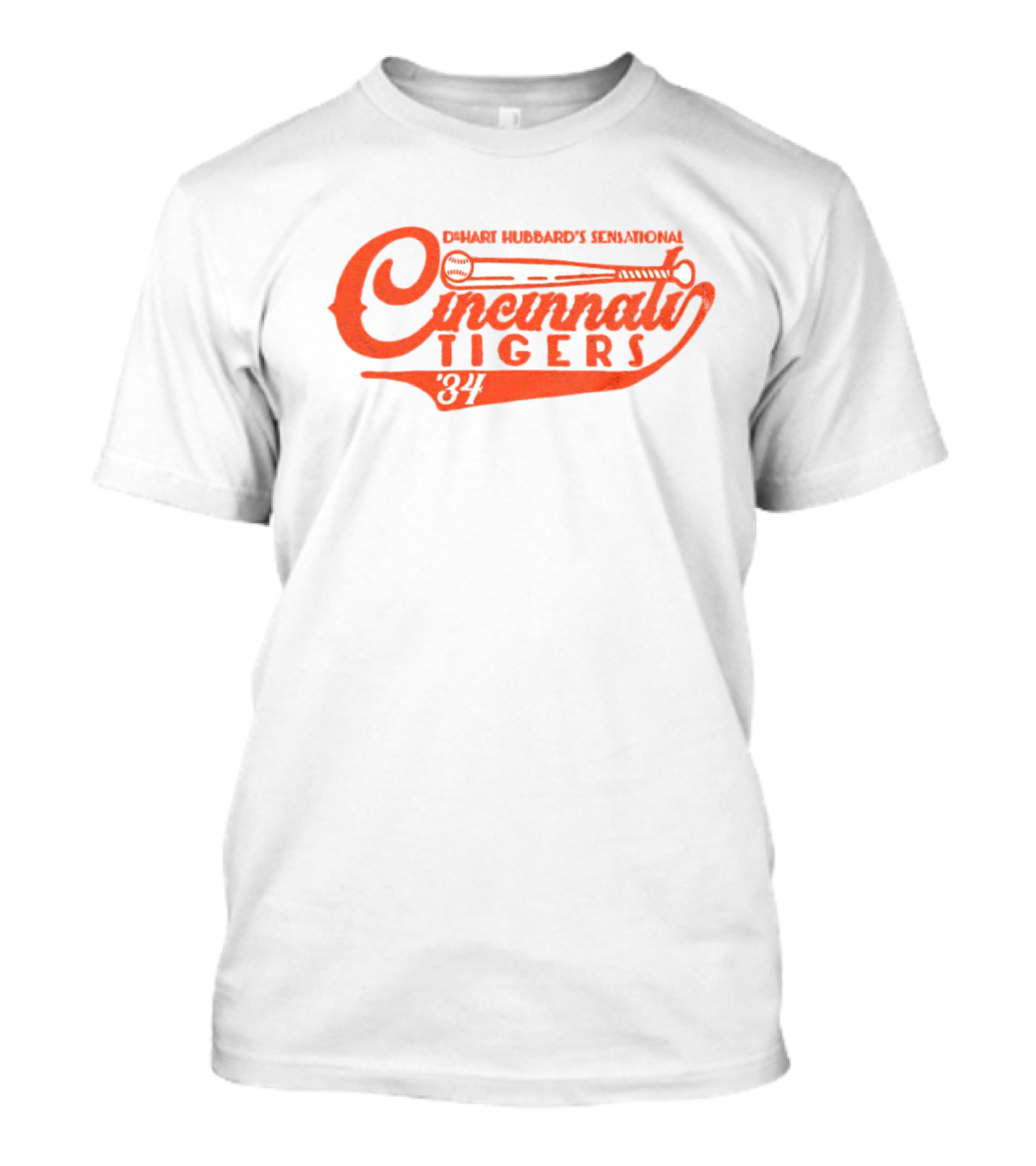 Cincinnati Tigers DeHart Hubbard's Sensational '34 T-Shirt
