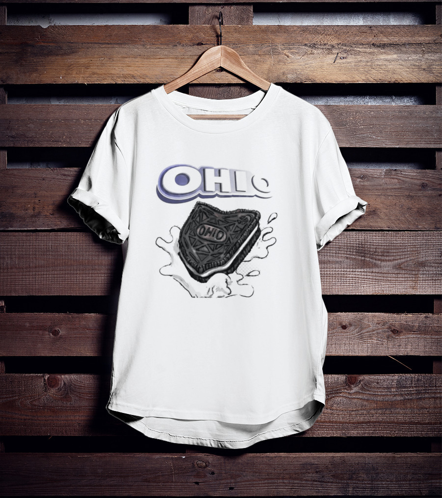 OHIO Cookie Milk Splash T-Shirt