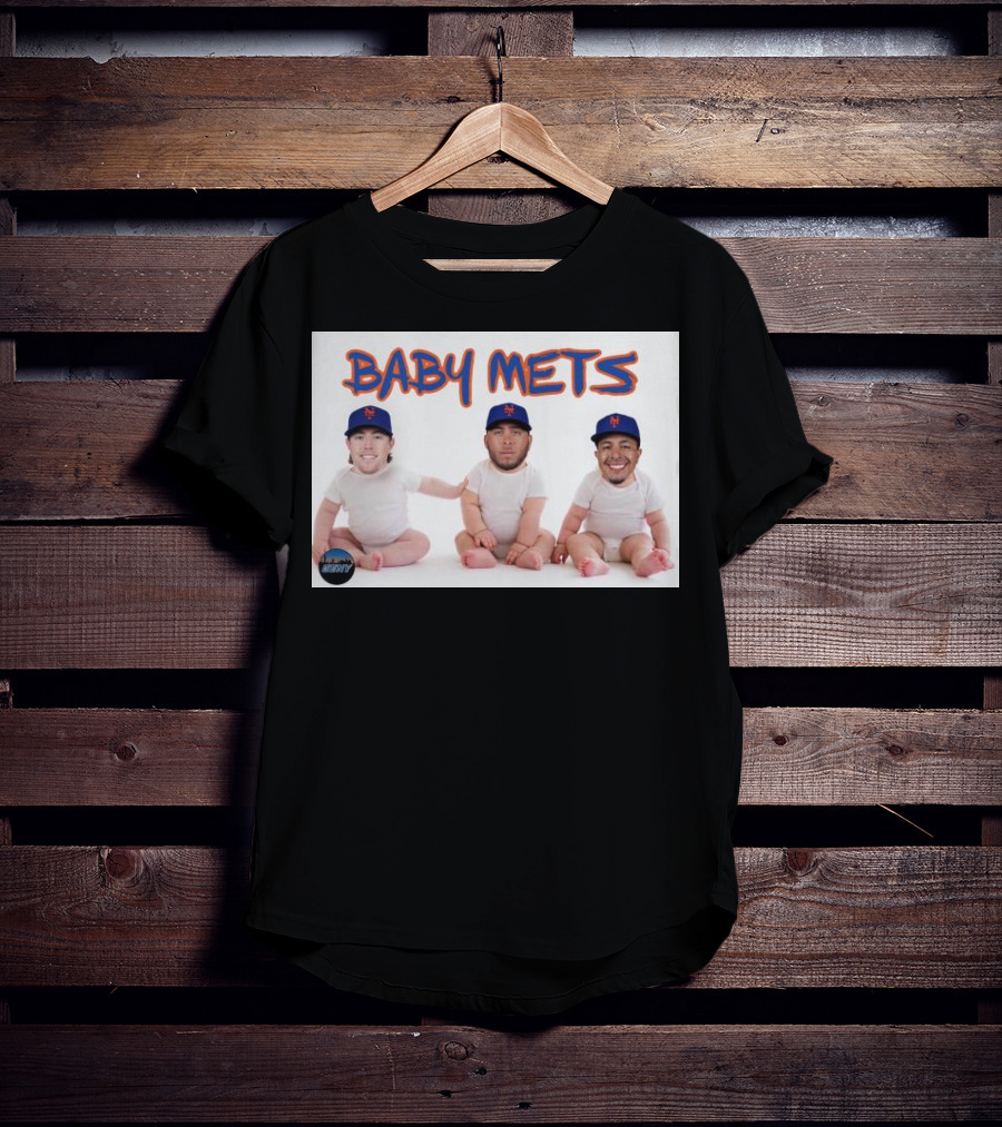 Brett Baty Mark Vientos Francisco Álvarez Baby Mets New York Mets T-Shirt