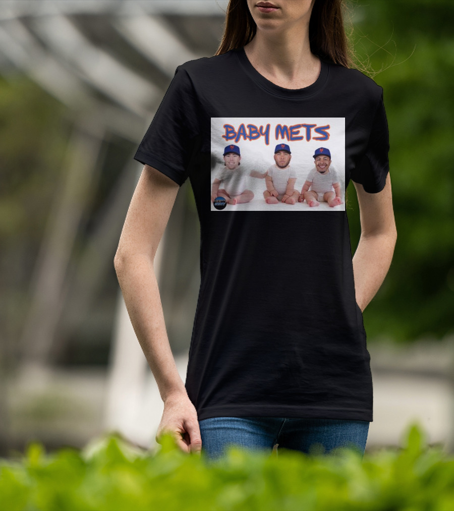 Brett Baty Mark Vientos Francisco Álvarez Baby Mets New York Mets T-Shirt