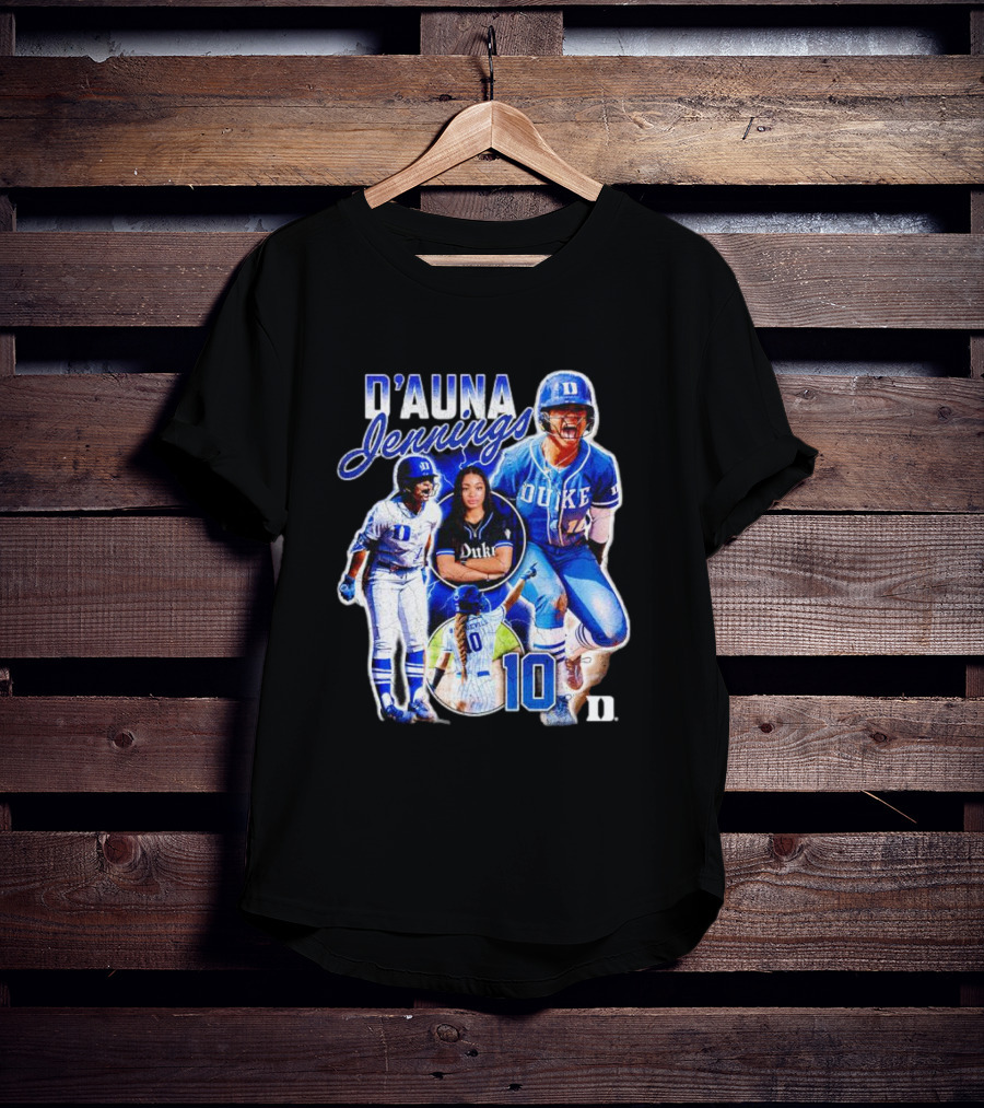 D'auna Jennings Duke Softball 10 T-Shirt