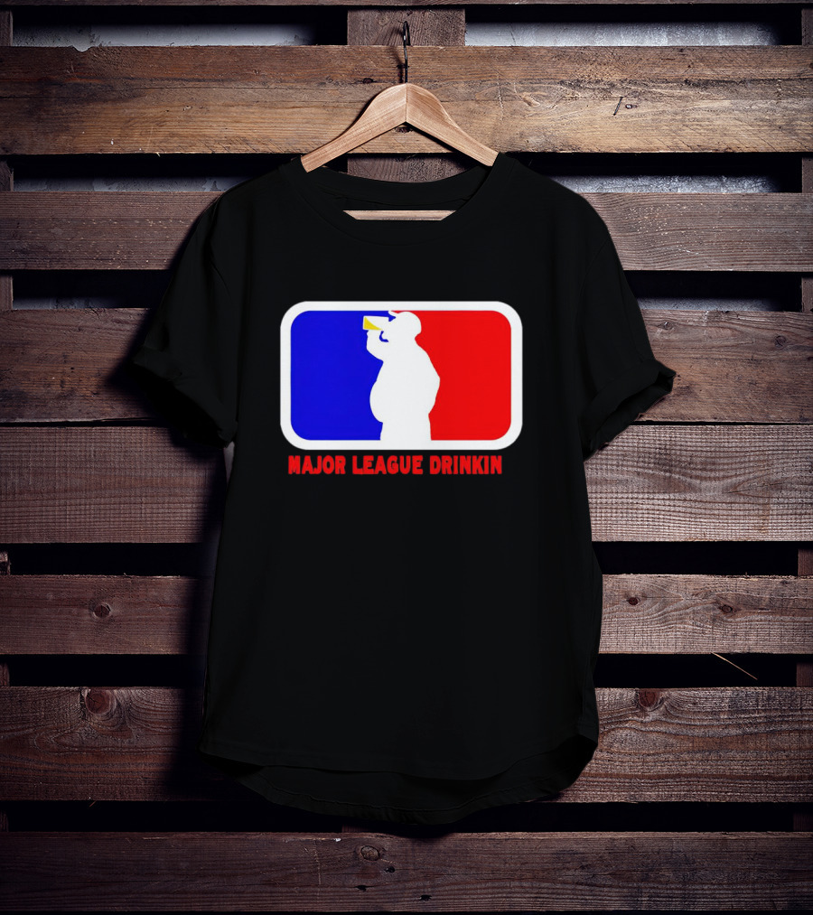 Major League Drinkin Red White Blue T-Shirt