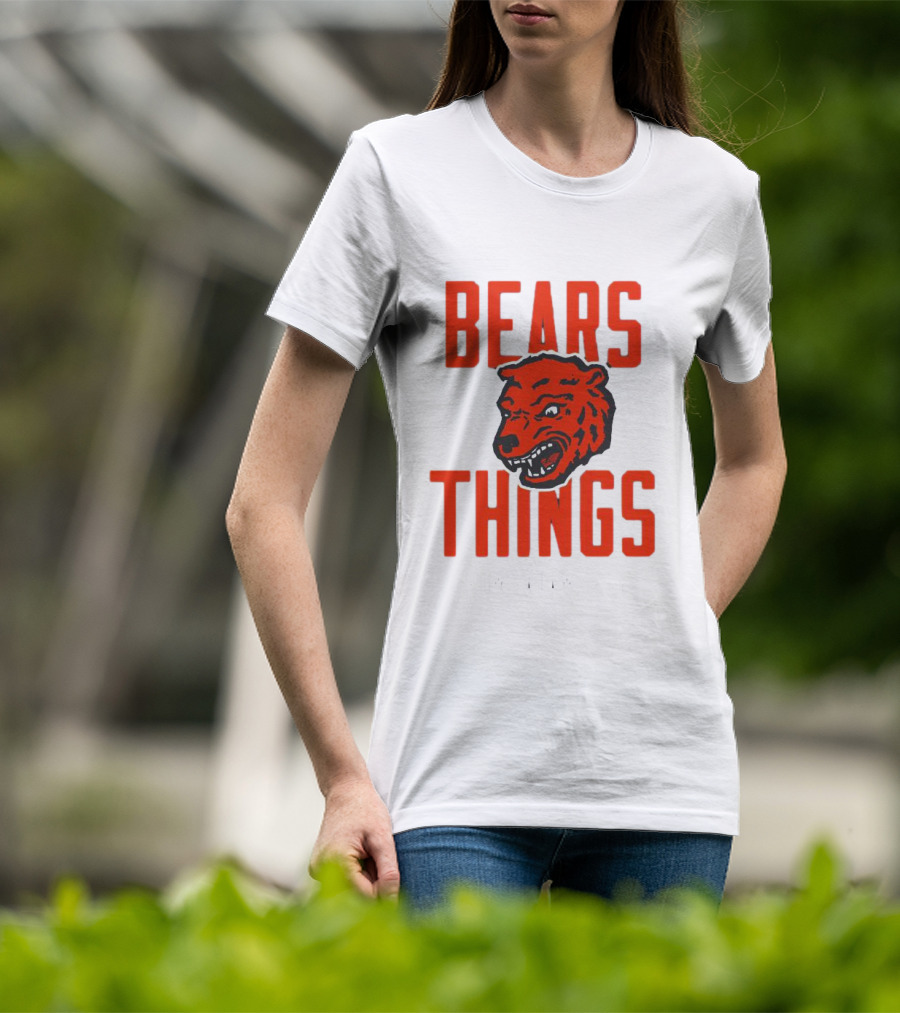 Chgo Bears Things From Adam Hoge T-Shirt