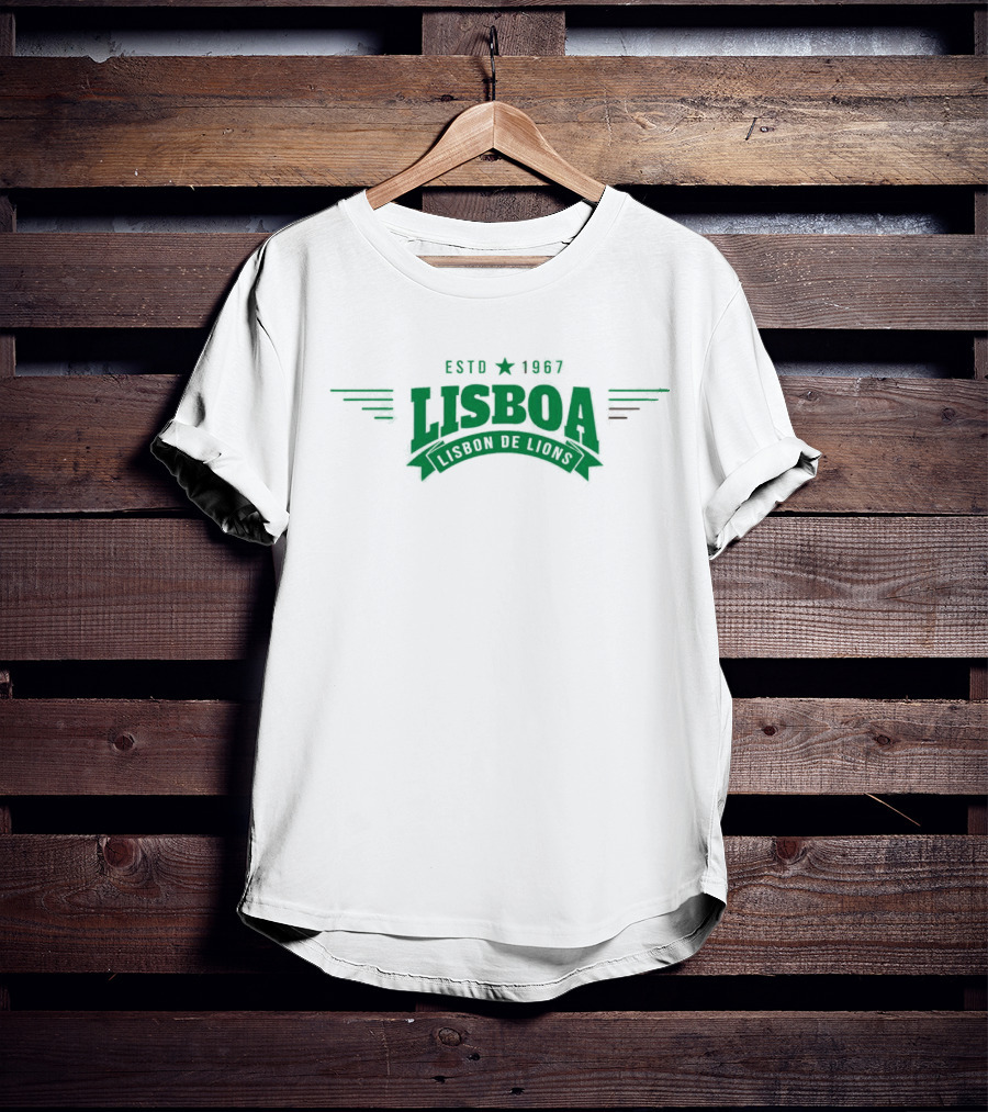 ESTD 1967 LISBOA LISBON DE LIONS T-Shirt