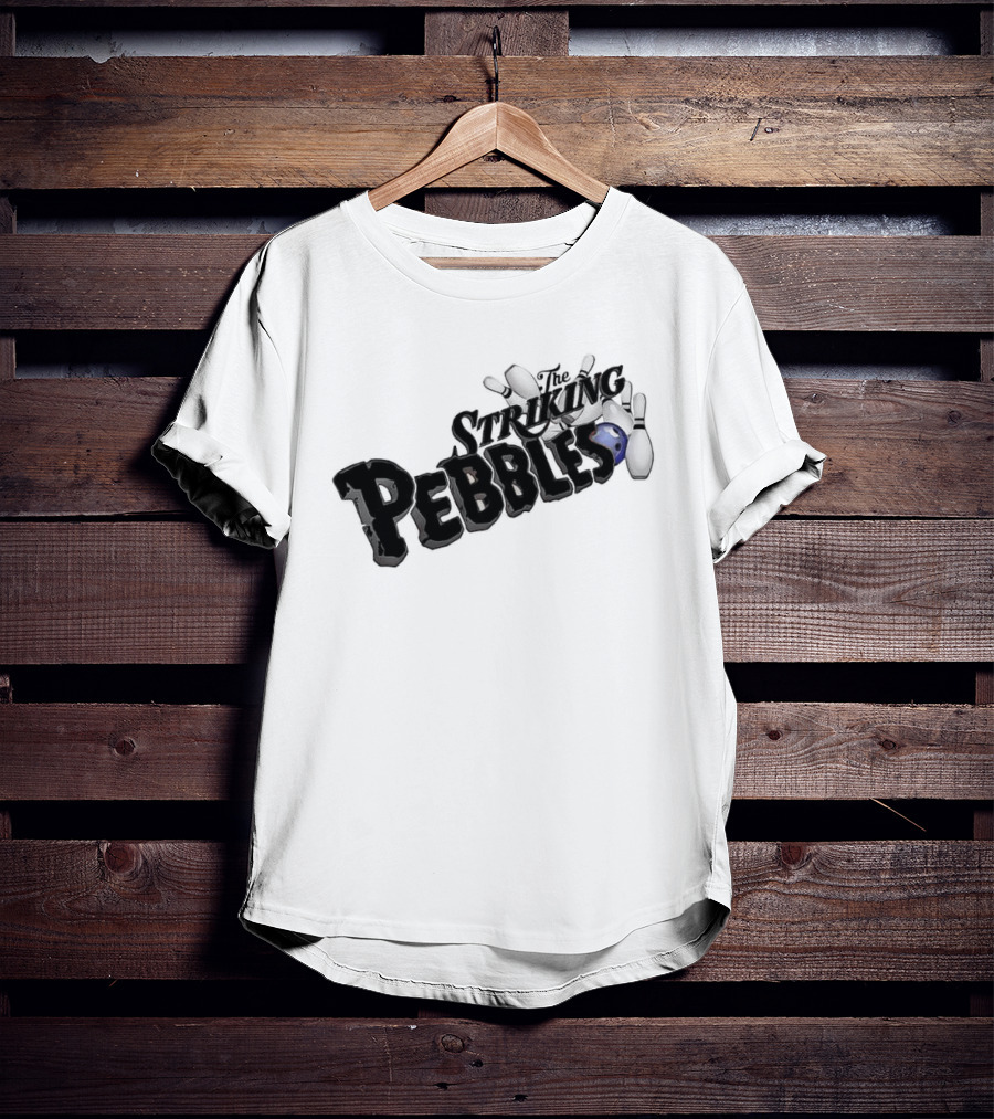 The Striking Pebbles Bowling Pins And Ball T-Shirt