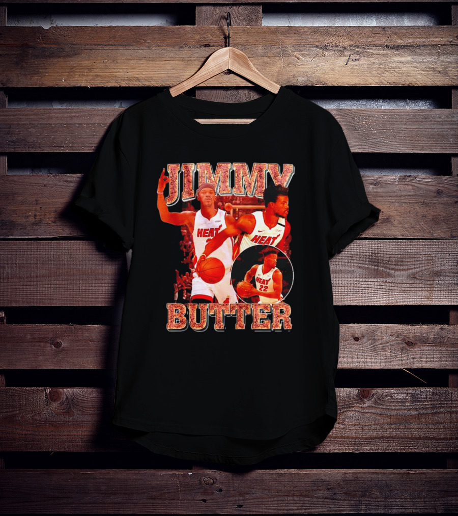 Jimmy Butler Heat Basketball MVP 90s Vintage Bootleg T-Shirt