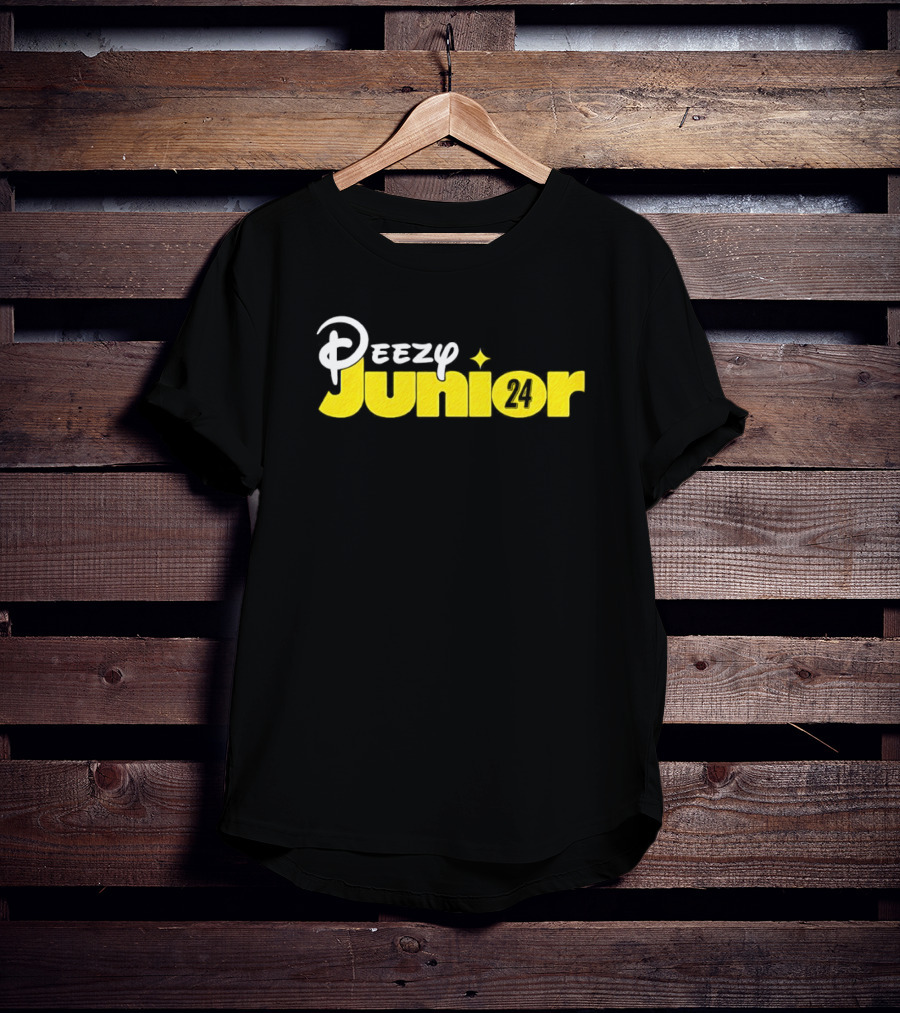 Peezy Junior 24 Disney Style Font T-Shirt