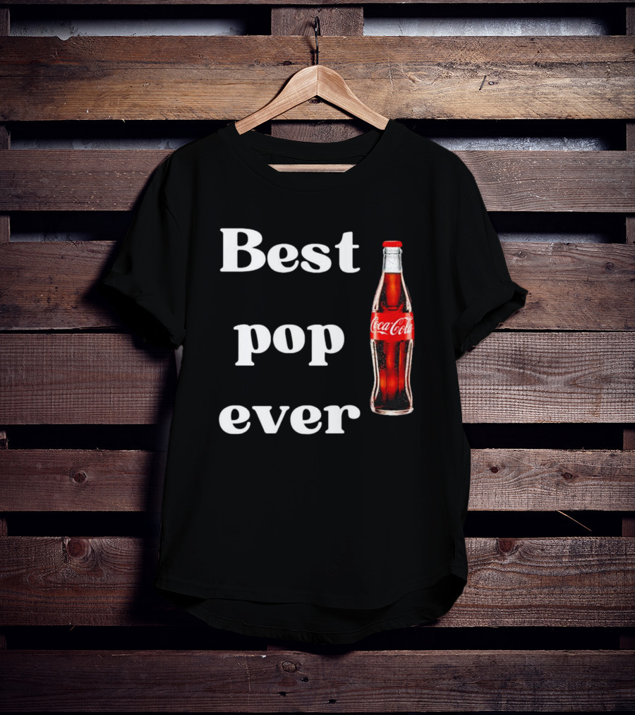 Best Pop Ever Coca Cola Coke Bottle Iconic T-Shirt