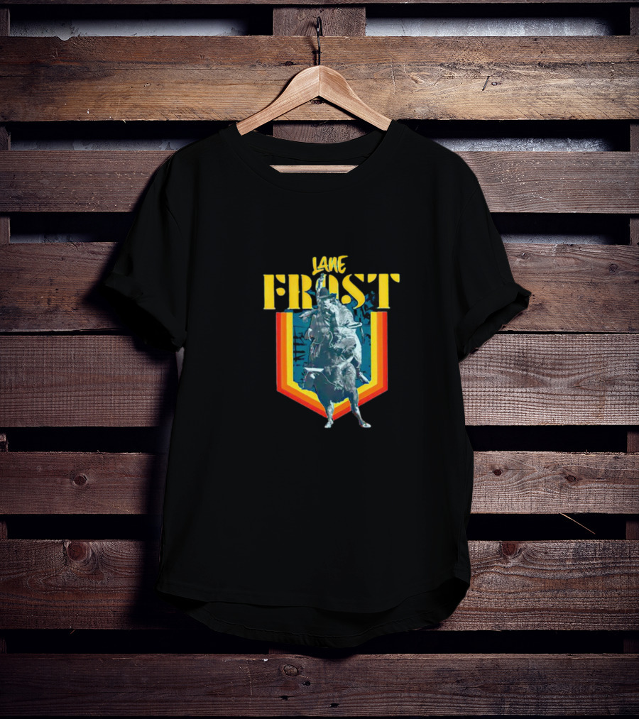 Lane Frost Bull Riding Retro Rodeo T-Shirt