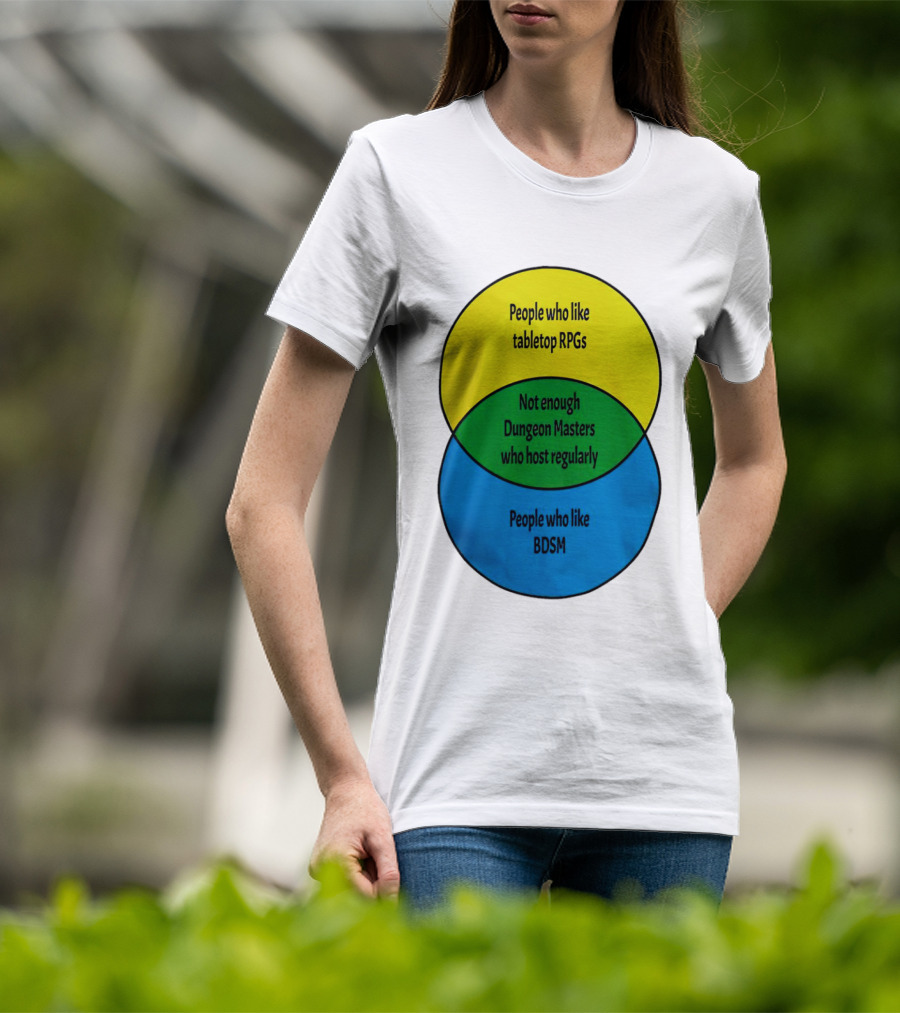 People Who Like Tabletop RPGs Not Enough Dungeon Masters Who Host Regularly People Who Like BDSM T-Shirt