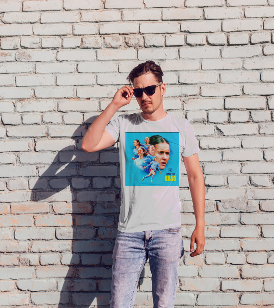 Thank You Raso Hayley Manchester City Etihad T-Shirt