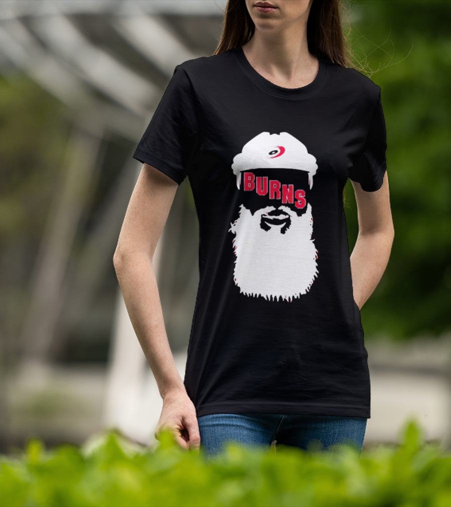 Carolina Hurricanes Brent Burns Hockey Bearded T-Shirt