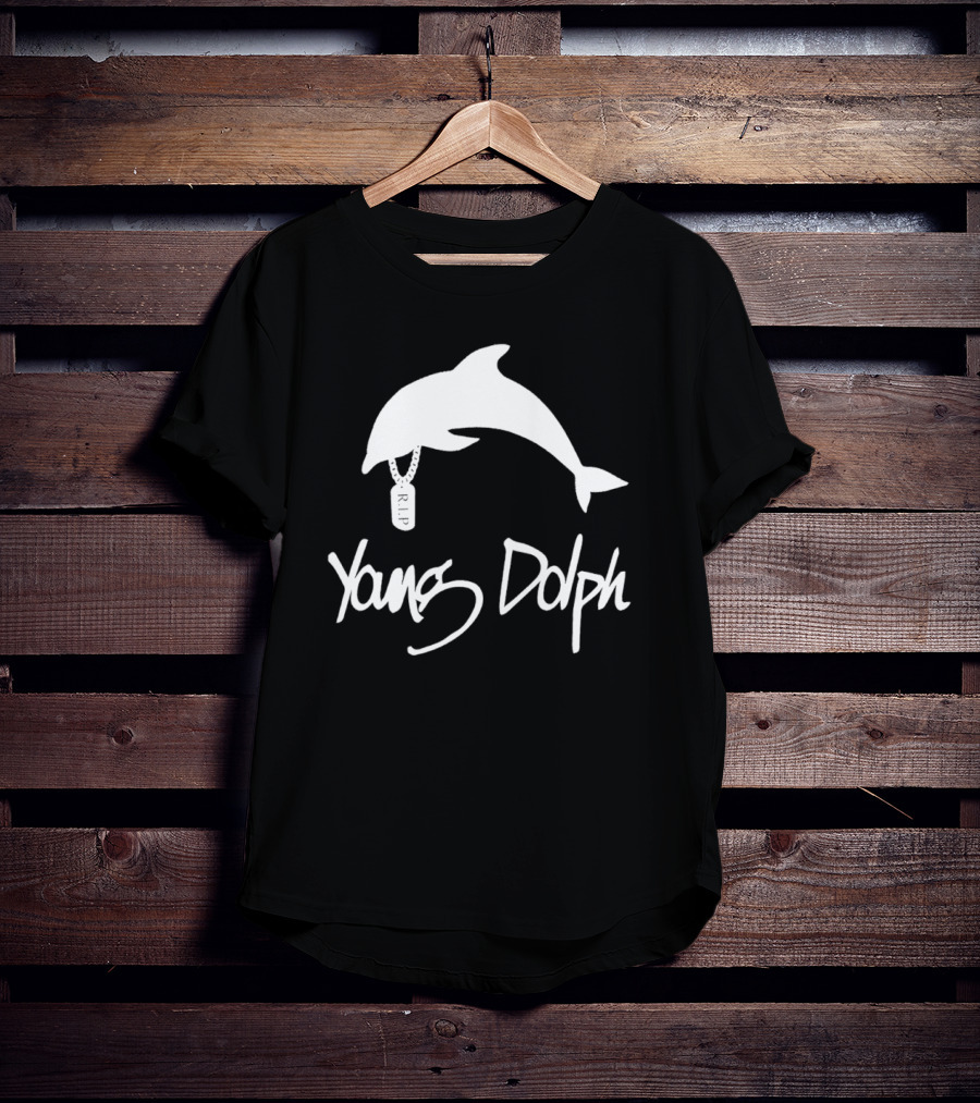 Young Dolph Dolphin R.I.P T-Shirt