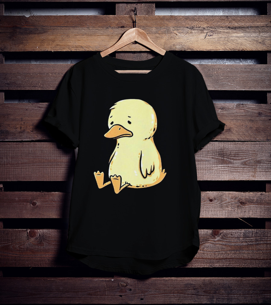Sad As Duck Cute Sad Duckling T-Shirt